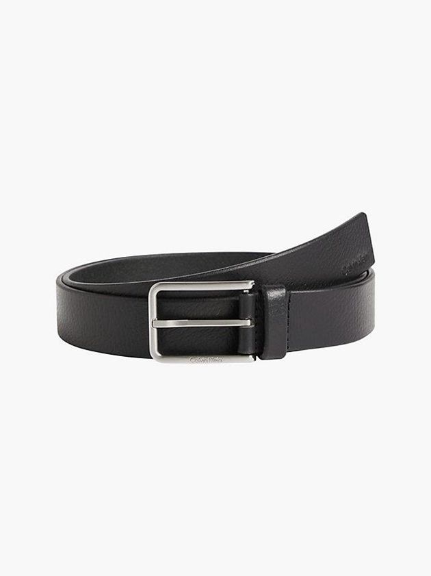 Calvin Klein USA Leather Mens Belt Black 5610287-AK